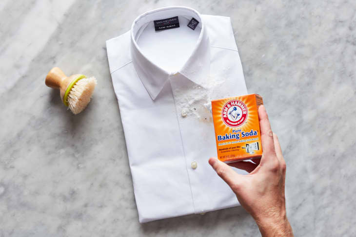 How to get butter outlet out of clothes